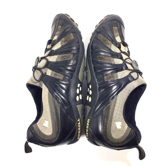 Merrell Women Shoes Caper Trail Sneaker Dark Earth Leather Low Top 9.5 - Picture 5 of 7